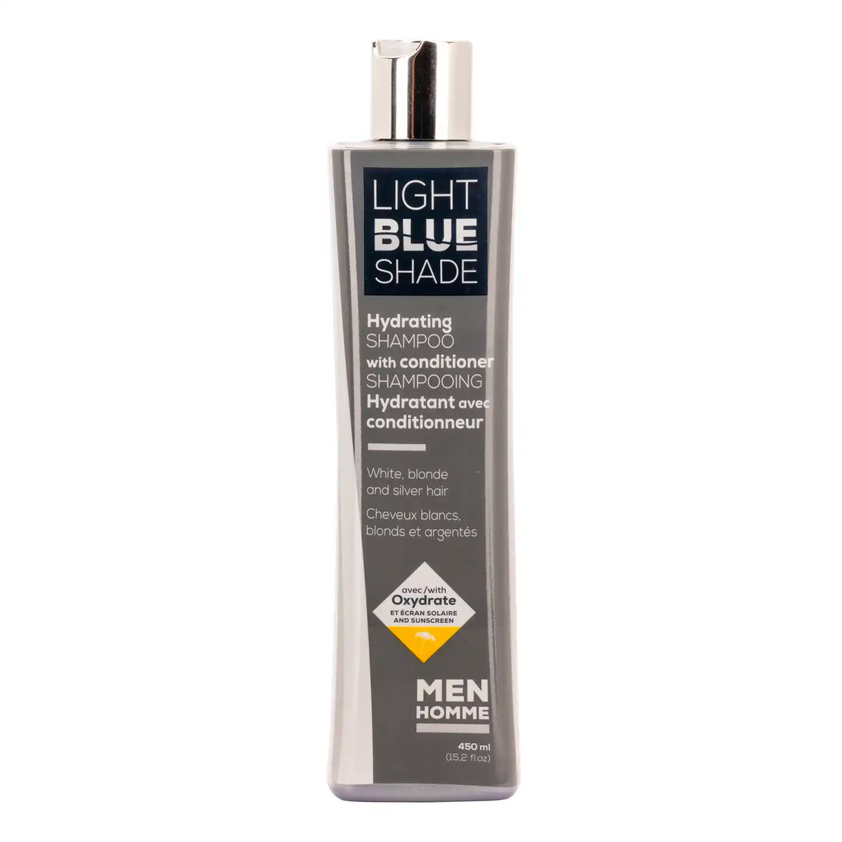 Blue shampoo & conditioner for men 2-in-1 450ml – Light Blue Shade