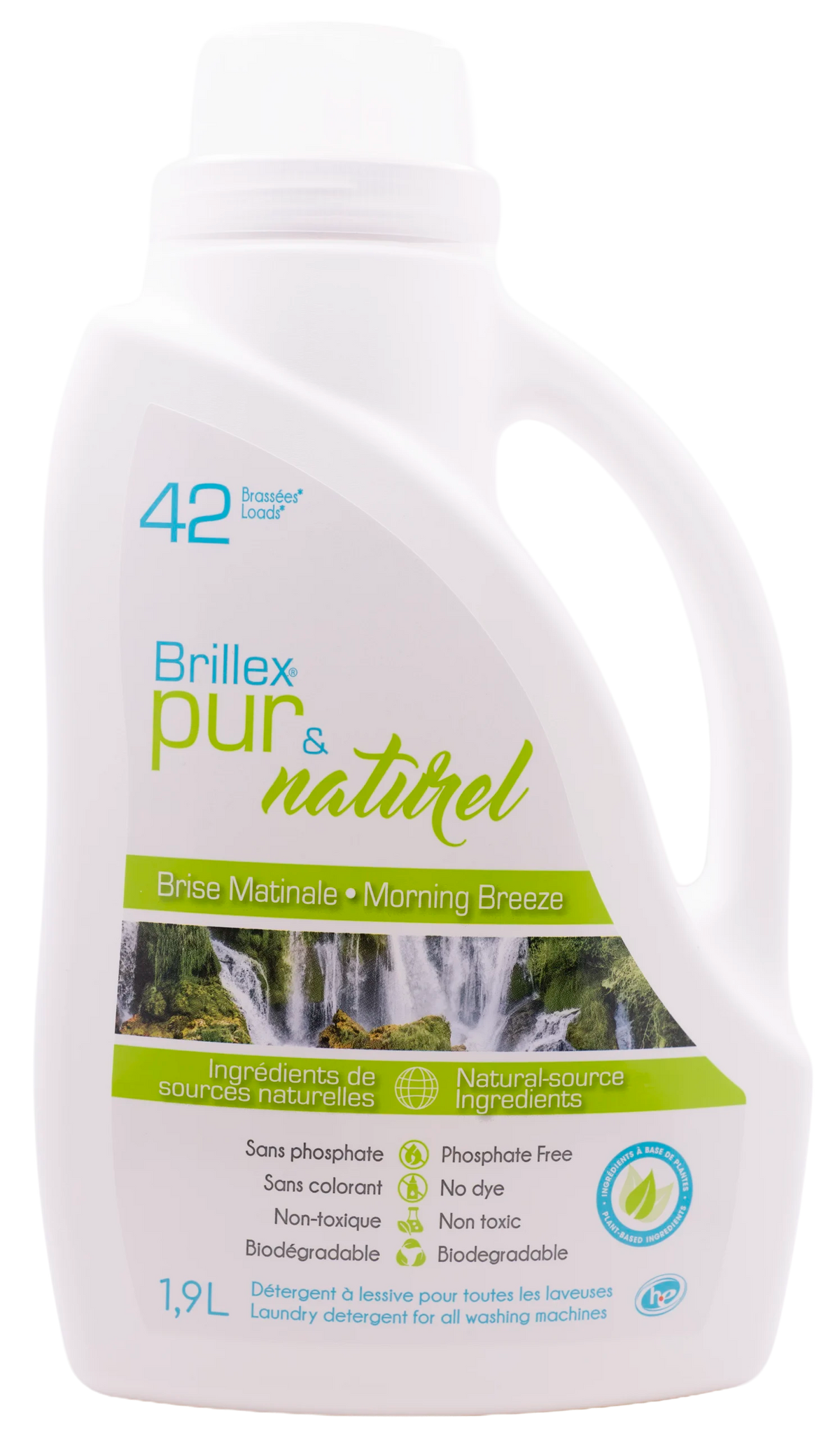 Laundry Detergent for all washing machines, Morning Breeze 1,9L – Brillex