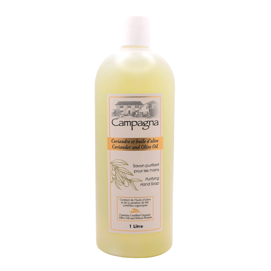 Purifying Hand Soap, Coriander and Olive Oil 1L – Campagna