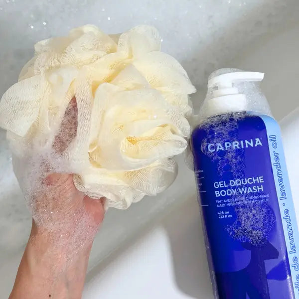 Moisturizing body wash with fresh goat's milk, lavender oil 625ml – Caprina
