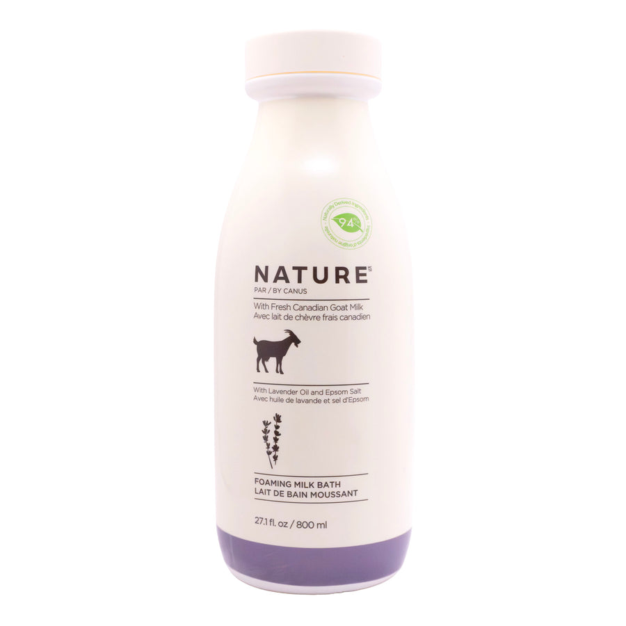 Foaming milk bath with fresh goat milk, Lavender Oil 800ml – Nature by Canus