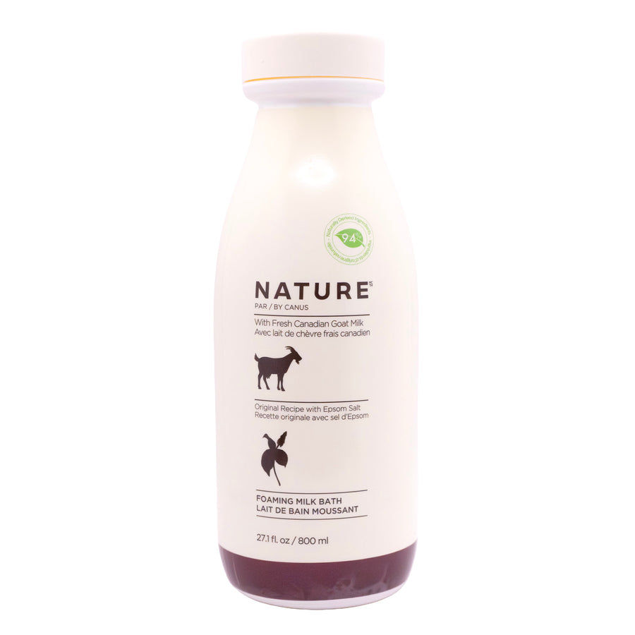 Foaming milk bath with fresh goat milk, Original recipe 800ml – Nature by Canus