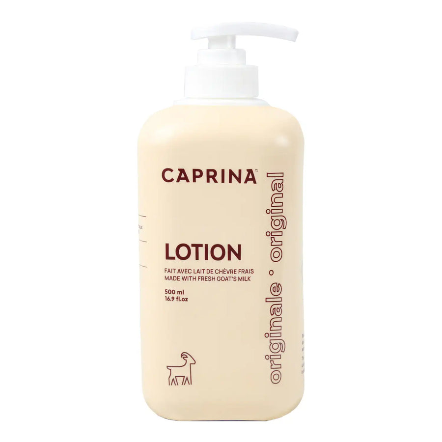 Moisturizing body lotion with fresh goat's milk, original 500ml – Caprina