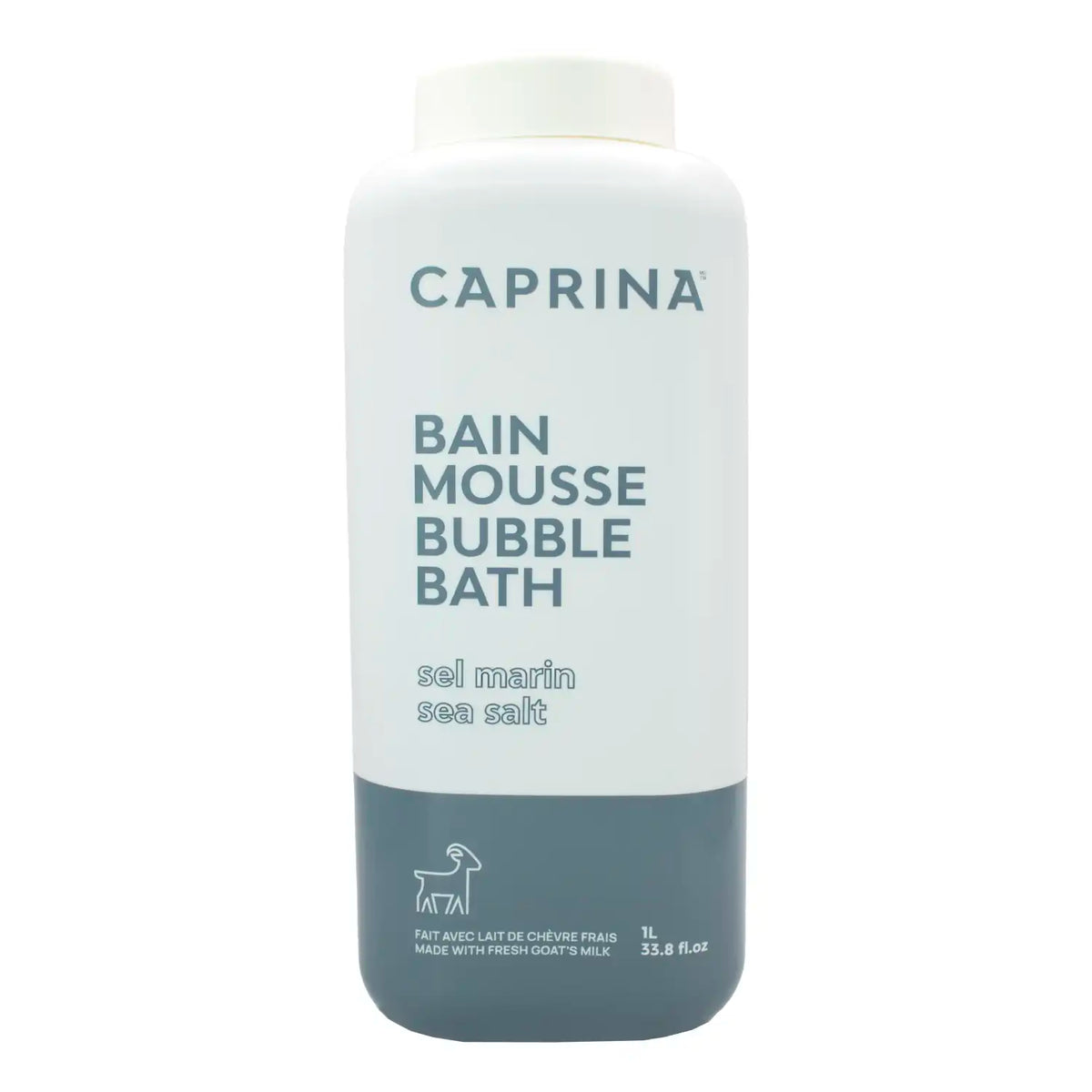Bubble bath with fresh goat’s milk, sea salt 1L – Caprina