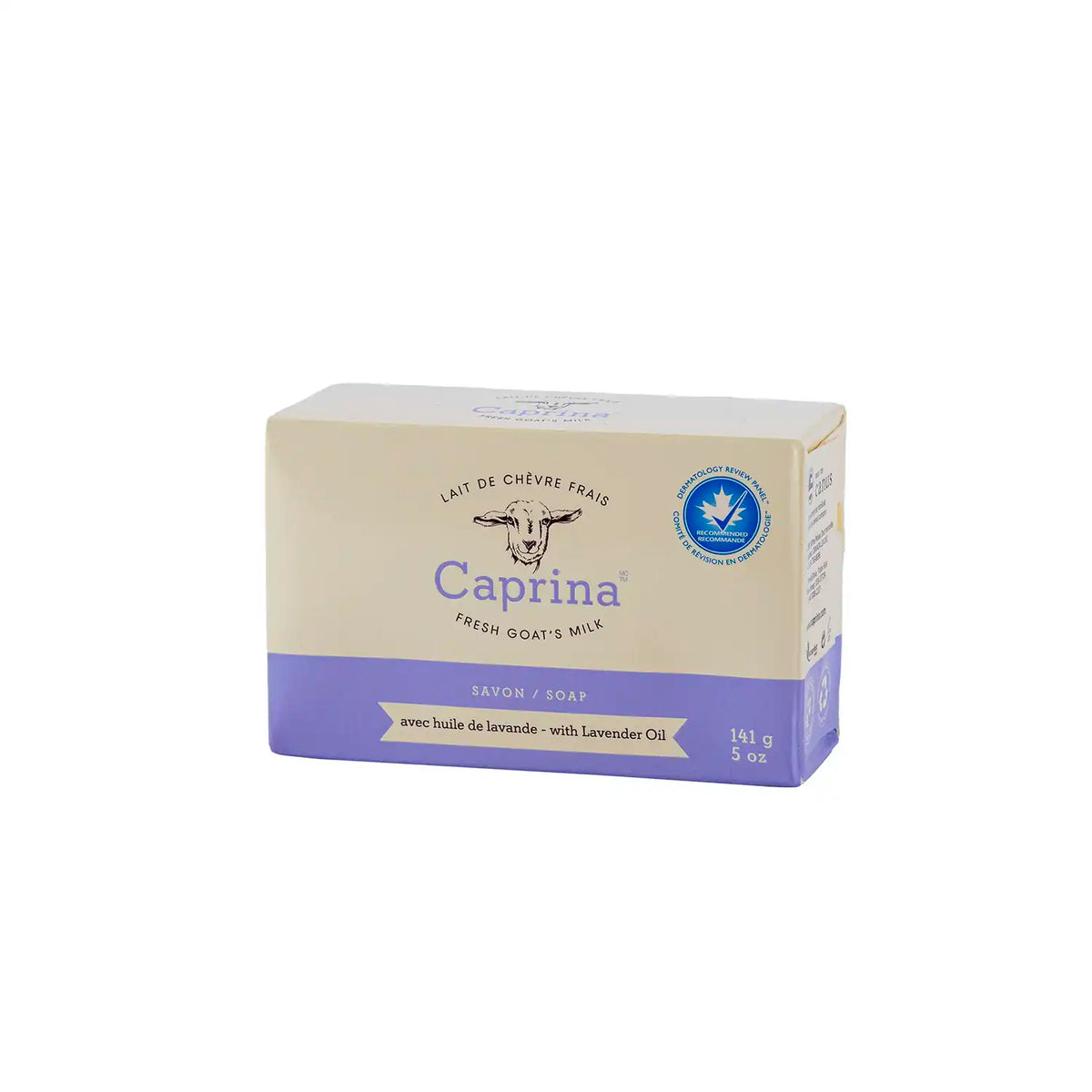 Soap bar with fresh goat's milk, lavender oil 141g – Caprina