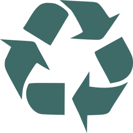 100% recyclable