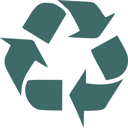 100% recyclable