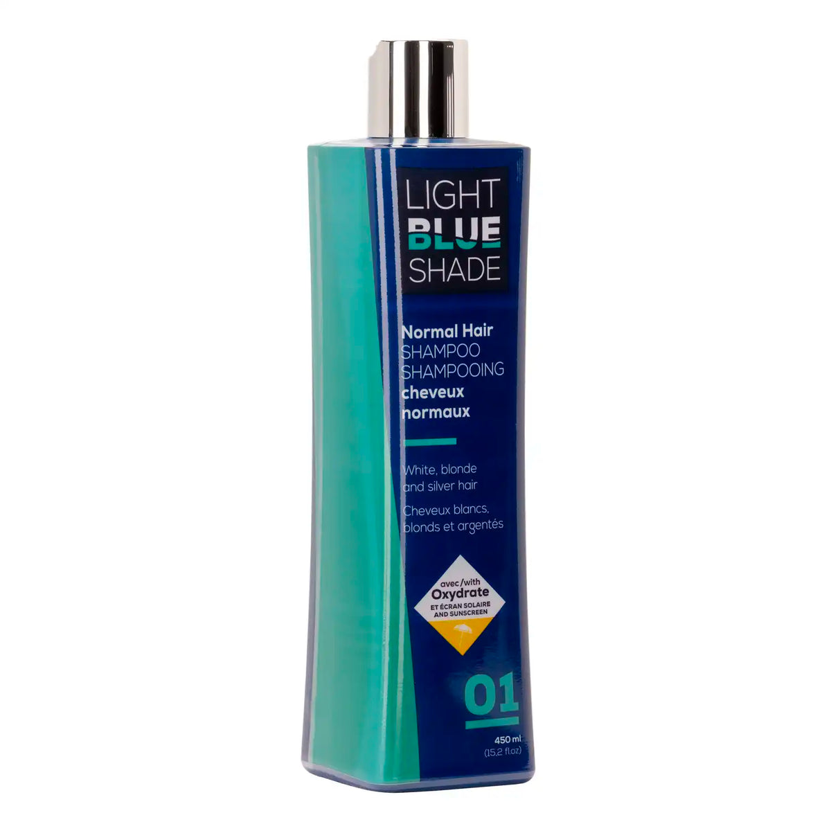 Blue shampoo for normal hair 450ml – Light Blue Shade